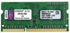 Kingston KINGSTON SODIMM DDR3 4GB 1600MT/s CL11 Non-ECC 1Rx8 VALUE RAM
