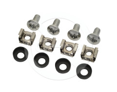 Solarix Solarix Montážní sada M6, 4ks matice, 4ks šroubky, 4ks plastové podložky, MONT-SM6