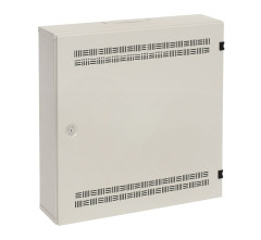 Solarix Solarix Rozvaděč SOHO LC-18 s lištami 2U, 4U a 11U, 550x550x150mm šedá RAL 7035