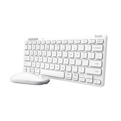 Trust TRUST LYRA WL KEYBOARD & MOUSE US (myš+kláv) bilá