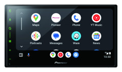 Pioneer Pioneer SPH-DA77DAB autorádio 2DIN, 6,8" LCD, DAB+, CarPlay, Android Auto, Wi-Fi, Bluetooth