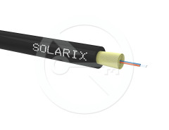 Solarix Solarix DROP1000 kabel Solarix 02vl 9/125 2,8mm LSOH E<sub>ca</sub> černý SXKO-DROP-2-OS-LSOH
