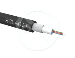Solarix Solarix Univerzální kabel CLT Solarix 08vl 9/125 LSOH E<sub>ca</sub> černý, SXKO-CLT-8-OS-LSOH