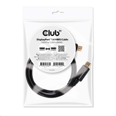 Club 3D Club3D Certifikovaný Kabel DisplayPort 1.4 HBR3 8K60Hz (M/M), 1m