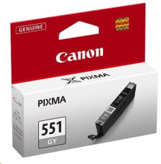 Canon Canon CARTRIDGE CLI-551GY šedá pro PIXMA iP8750, MG5450, MG5650, MG6350, MG6450, MG6650, MG7150, MG7550 (126 str.)