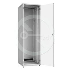 Solarix Solarix Rozvaděč LC-50 24U, 600x600 RAL 7035, skleněné dveře