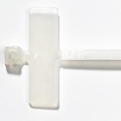 Solarix Solarix Stahovací pásek s popisovatelným štítkem, 2,4 x 103 mm, bílý, SXSPS-103-WH