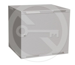 Solarix Solarix Rozvaděč nástěnný skládaný SENSA LITE 9U 450mm, dveře plech, RAL 7035 SENSA-L-9U-545-21-G